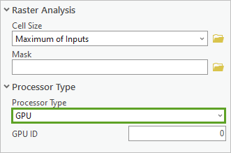 Processor Type set to GPU.