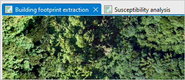 Building footprint extraction tab