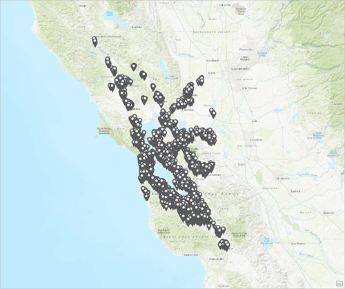 Map updates with different coordinate system