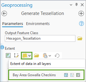 Extent parameter for the Generate Tessellation tool