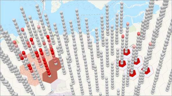 Emerging hot spots on the scene