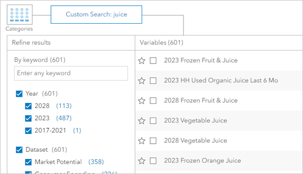 Search results for juice