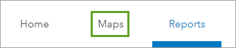 Maps tab