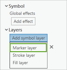 Marker layer option
