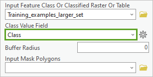 Class Value Field parameter