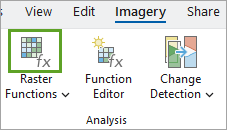 Raster Functions button