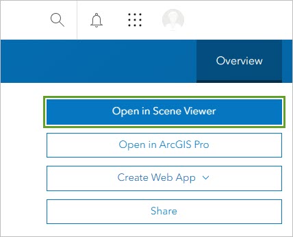 Open in Scene Viewer.