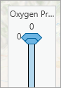 Geostatistical layer dragged to the surface of the ocean