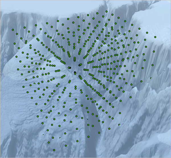 interpolate points arcgis