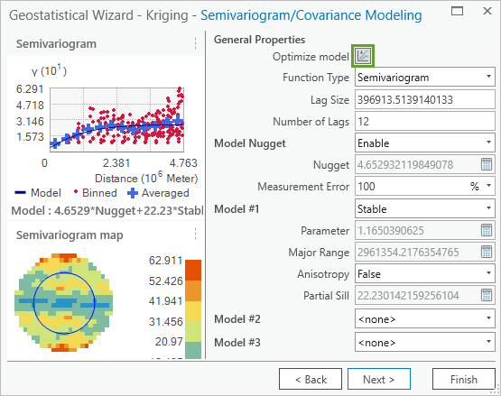 The Optimize button is the first option found under General Properties.