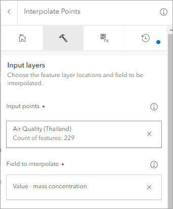 Input layers