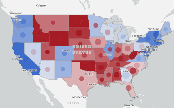 Midterm Election Results Map 2022