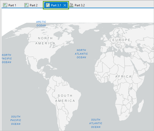 Map of the world using the Equal Earth projection