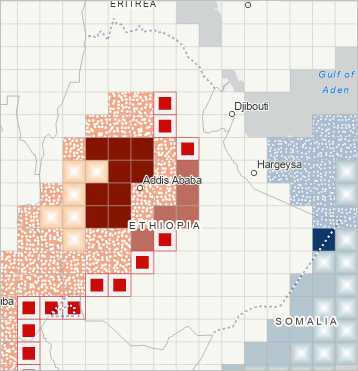 Hot spots in western Ethiopia