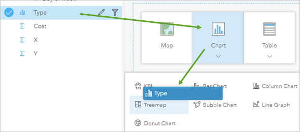 Treemap selection