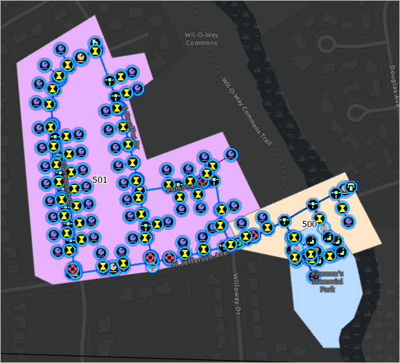 A map of your source data