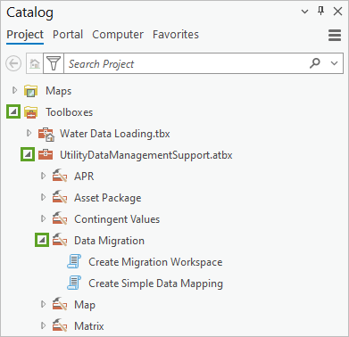 UtilityDataManagementSupport toolbox