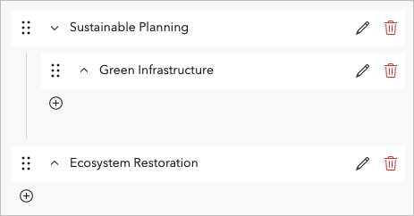 A new subcategory under Sustainable Planning