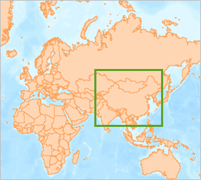 Location of China
