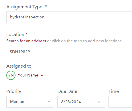 Assignment properties