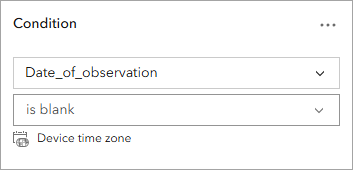 Condition for sightings without a date