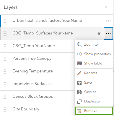 Remove for the CBG_Temp_Surfaces layer