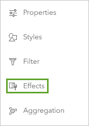 Effects button