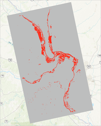 Post_Flood_Binary raster