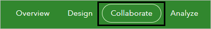 Click the Collaborate tab.