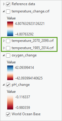 Collapsed temperature layers