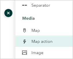Add a Map action.