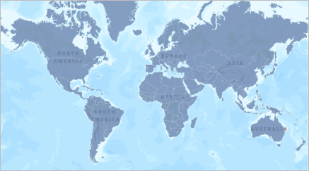 Map showing the results of the Join analysis