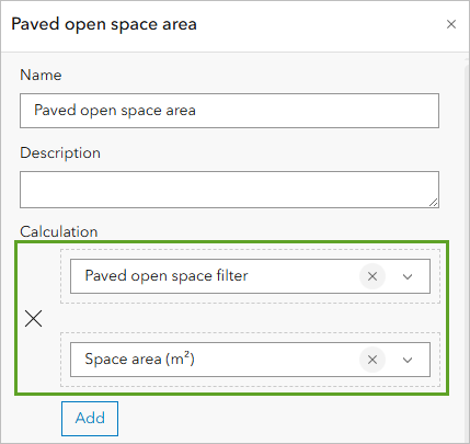 Calculation parameter
