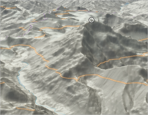 Contour lines that follow your mouse