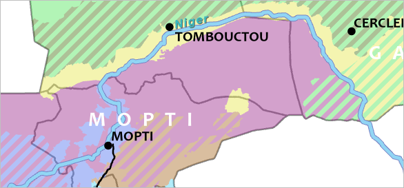 Review map layer symbology