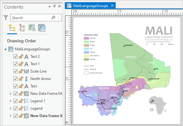 arcgis pro arcmap migrate layout learn note