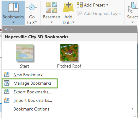 Manage Bookmarks