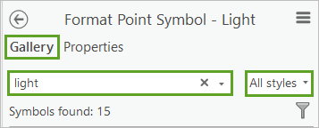 Search gallery for symbols.