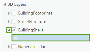 Symbol for BuildingShells layer