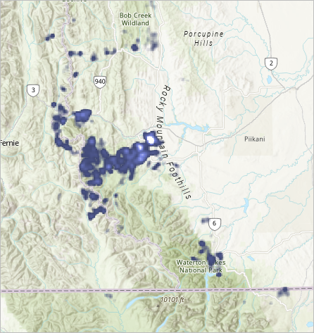 Elk_KernelDensity result