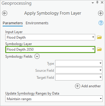Apply Symbology From Layer parameters