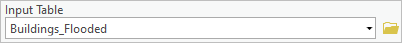 Input Table parameter