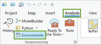 Environments for geoprocessing