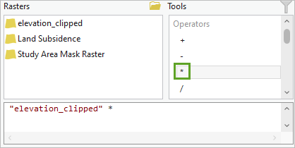 Multiplication operator