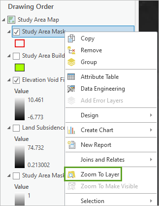 Zoom To Layer option