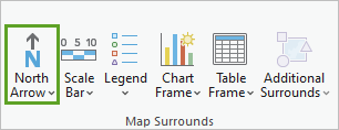 North Arrow button