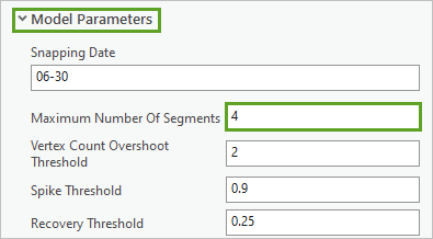 Maximum number of segments