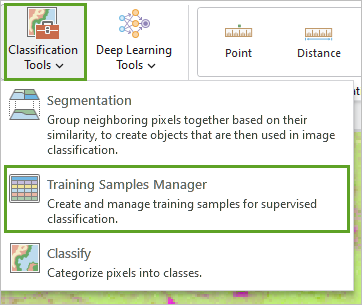 Training Sample Manager tool