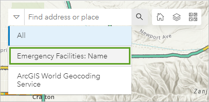Pop-up of shelter attributes