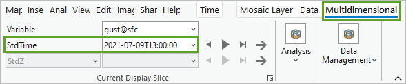 Choose a single display slice